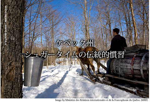 ケベック州　シュガータイムの伝統的慣習　Kitchen Garden キッチンガーデン　カナダ　Canada.png
