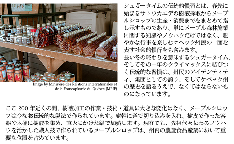 ケベック州　シュガータイムの伝統的慣習002.png